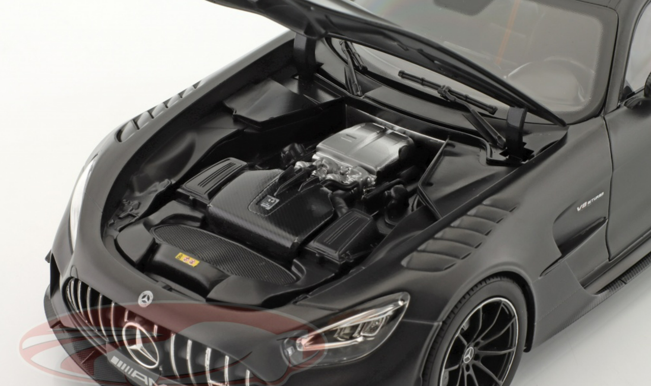 1/18 Dealer Edition Mercedes-Benz  AMG GTR Black Series (Designo Graphite Grey Magno) Diecast Car Model