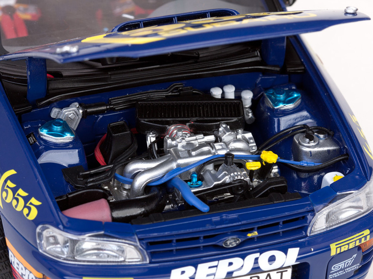 1/18 Sunstar 1994 Subaru Impreza 555 #2 C.McRae, D.Ringer