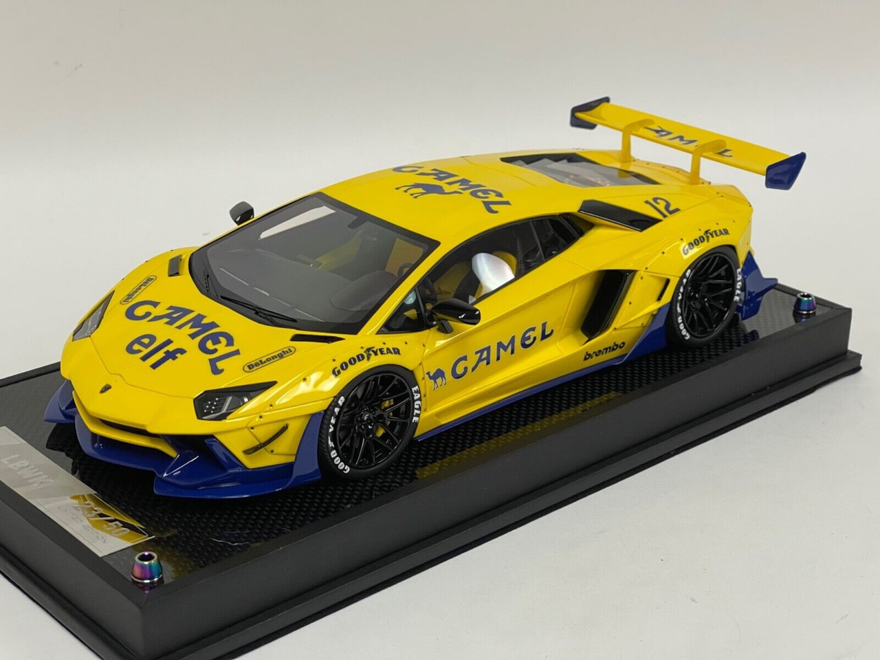 1/18 Timothy & Pierre TP Lamborghini Aventador Liberty Walk (Yellow) Resin Car Model