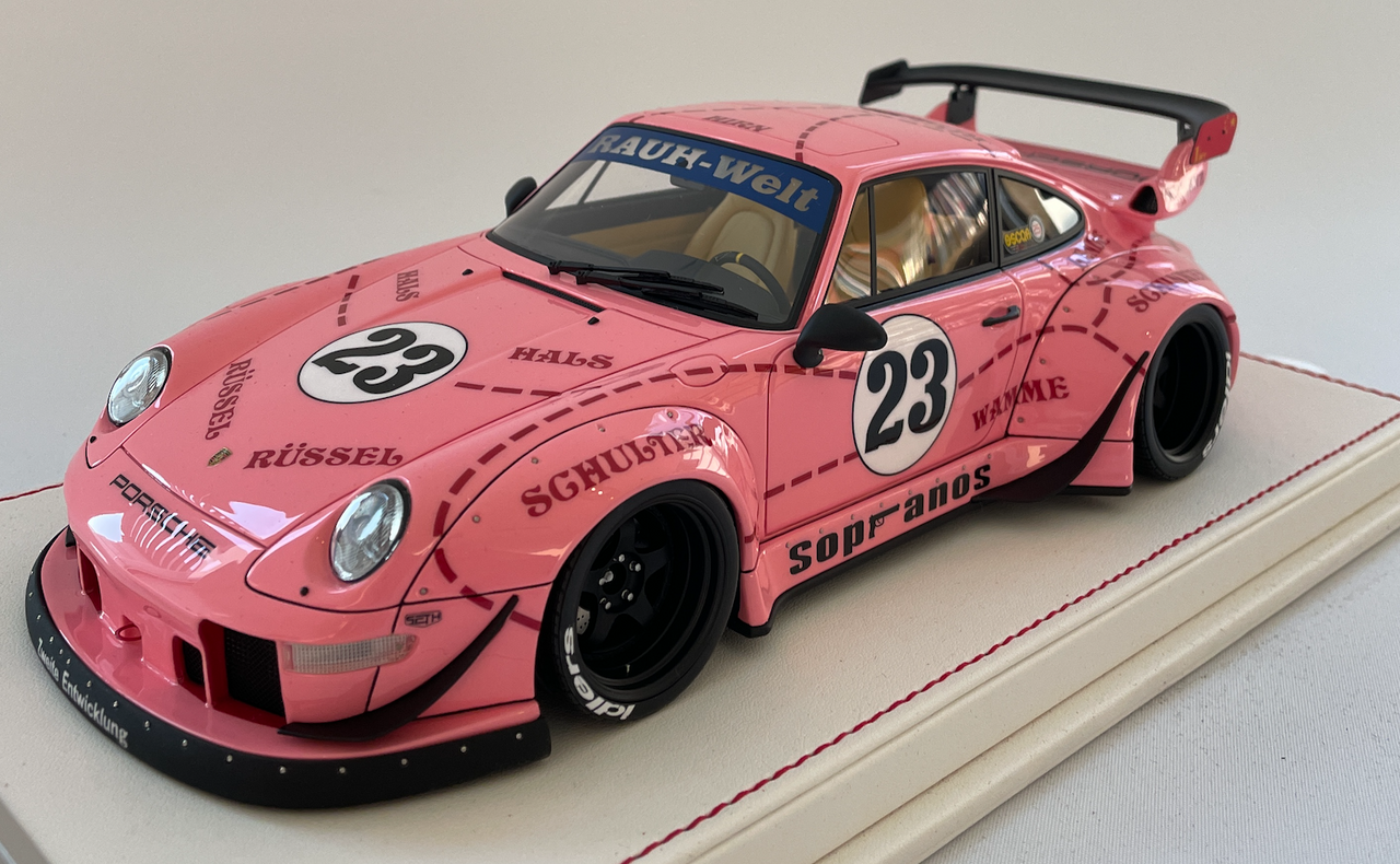 △最後1台！Pink Pig！世界限定！Tarmac Works 1/43 ポルシェ Porsche 911 993 RWB RAUH-Welt 新品  TW-