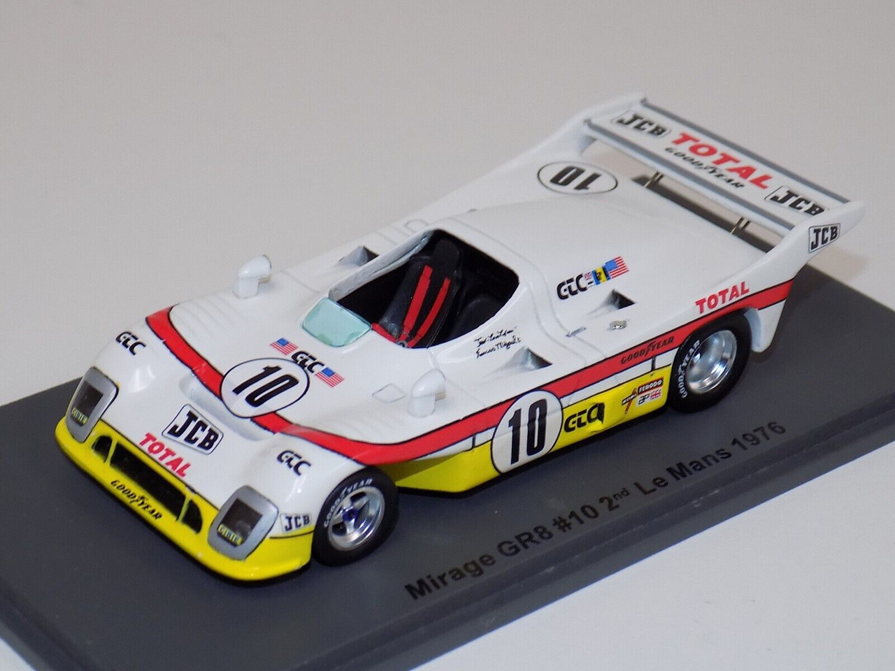 1/43 Spark Mirage GR8 #10 2nd Place 1976 24 Hours LeMans Car Model