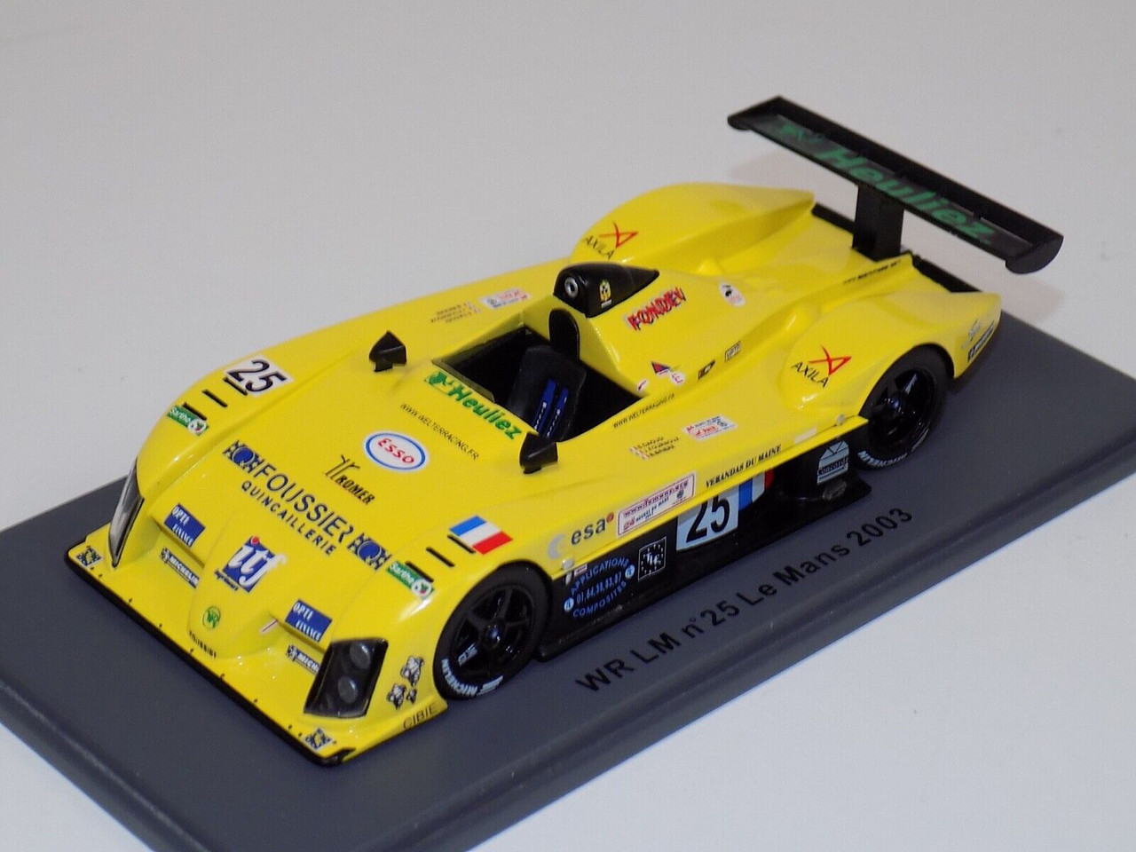 1/43 Spark WR LM 2003 24 Hours of Le Mans car #25 Car Model