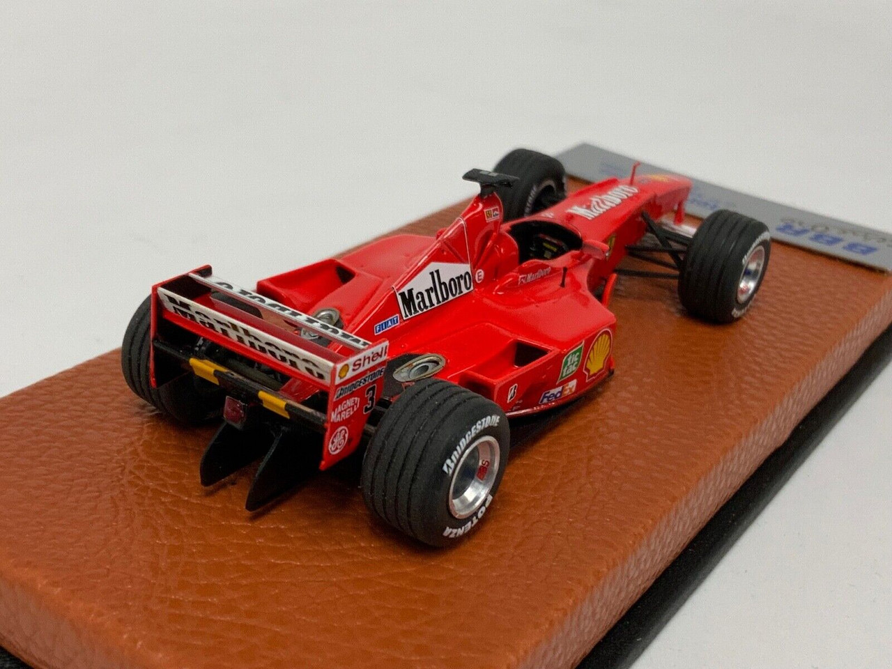 1/43 BBR Ferrari F399 1999 Monte Carlo GP E.Irvine Marlboro MG385 Car Model