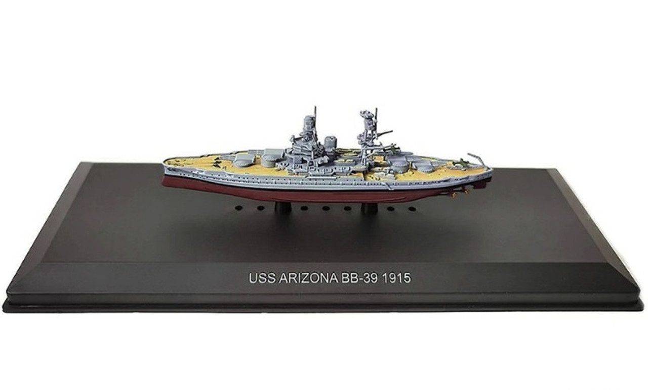 USS Arizona BB-39 Battleship (1915) 1/1250 Diecast Model by Legendary Battleships