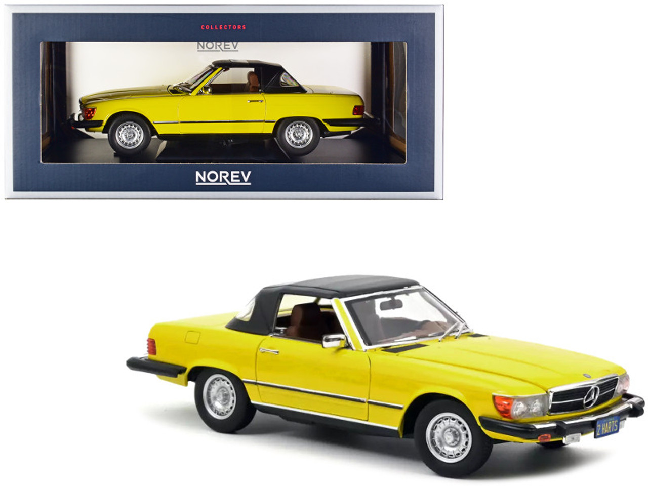 エル 1/18 Norev 1979 Mercedes-Benz 450 SL Cabriolet (US Version
