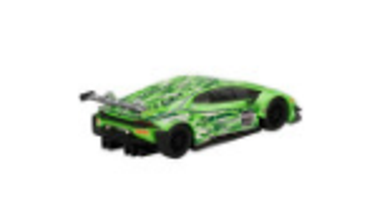 Lamborghini Huracan GT3 EVO #63 Green with Graphics Presentation Version Limited Edition to 5400 pieces Worldwide 1/64 Diecast Model Car by True Scale Miniatures