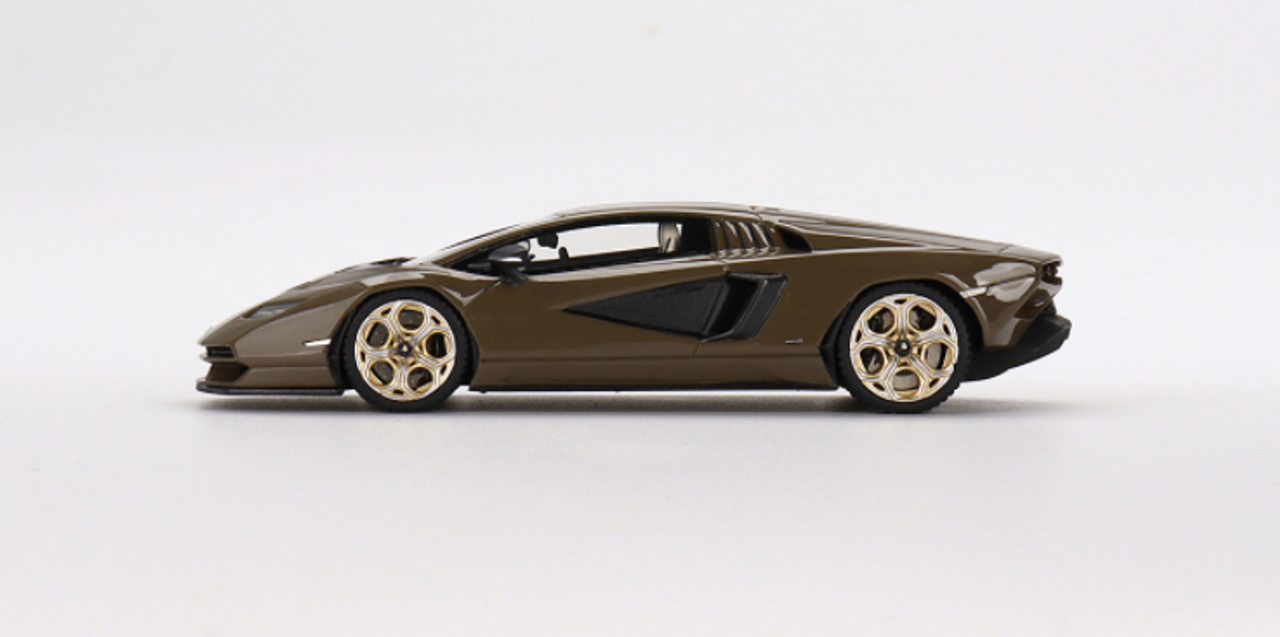 1/43 TSM Model Lamborghini Countach LPI 800-4 Dark Bronze Resin Car Model