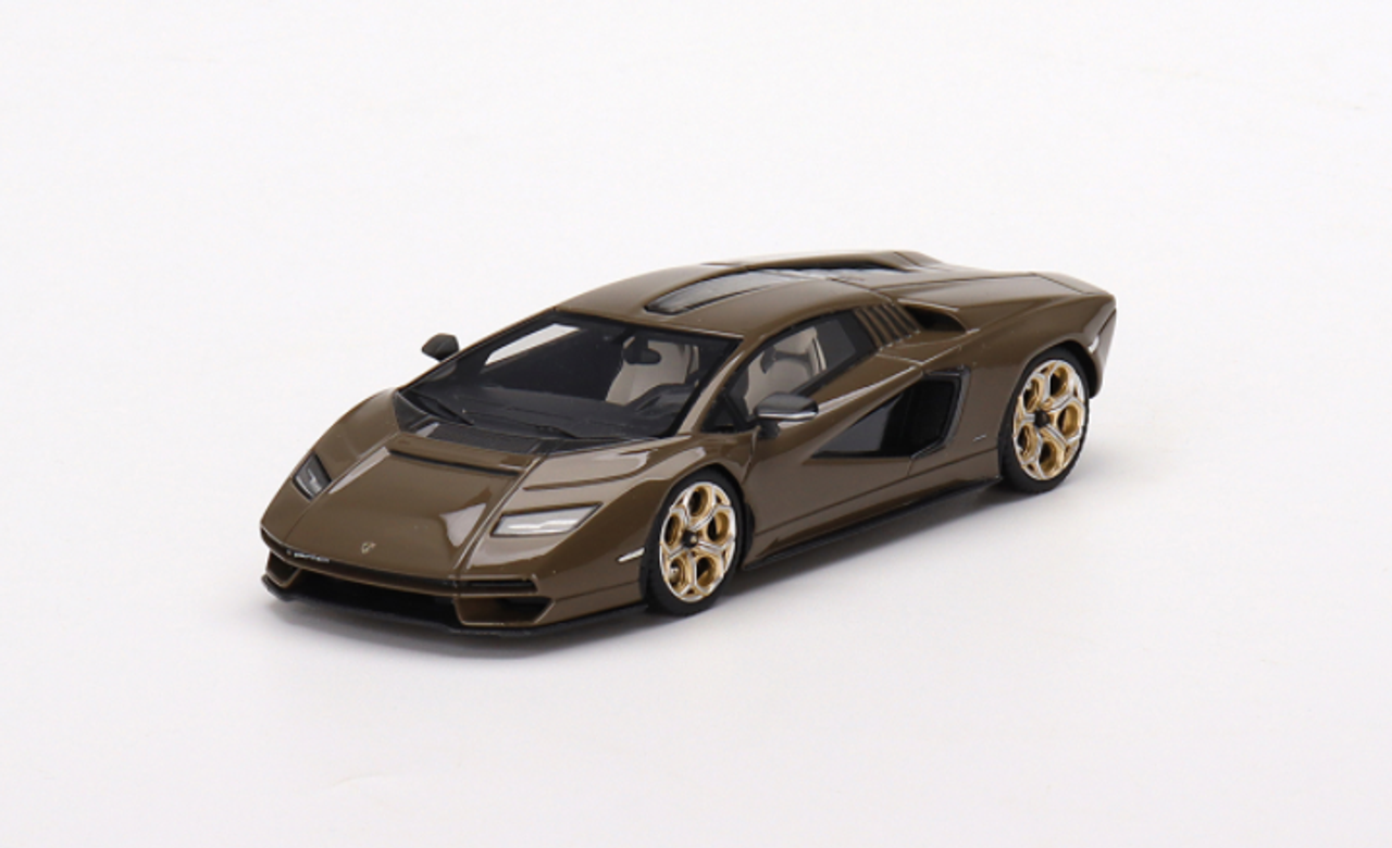 1/43 TSM Model Lamborghini Countach LPI 800-4 Dark Bronze Resin Car Model