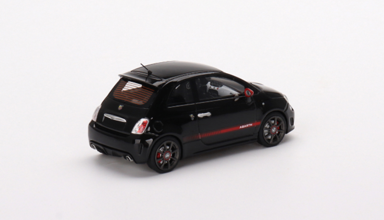 1/43 TSM Model Abarth 595 Scorpione Black Resin Car Model