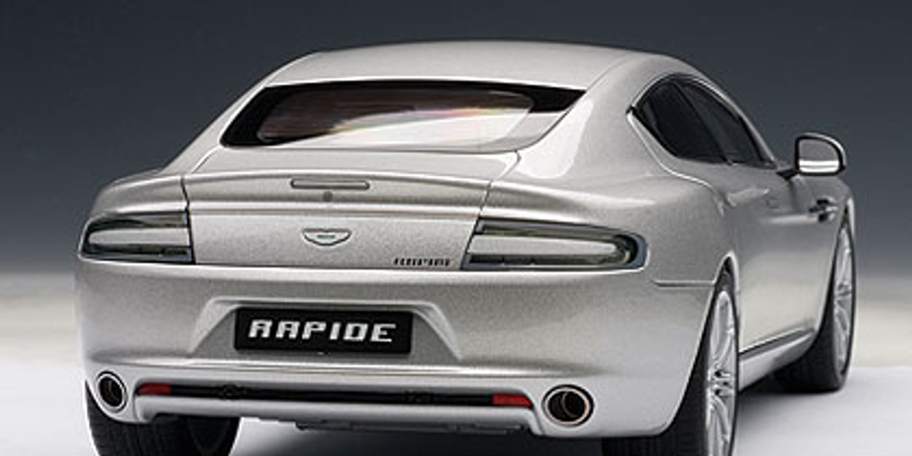 1/18 AUTOart Aston Martin Rapide (Silver) Diecast Car Model