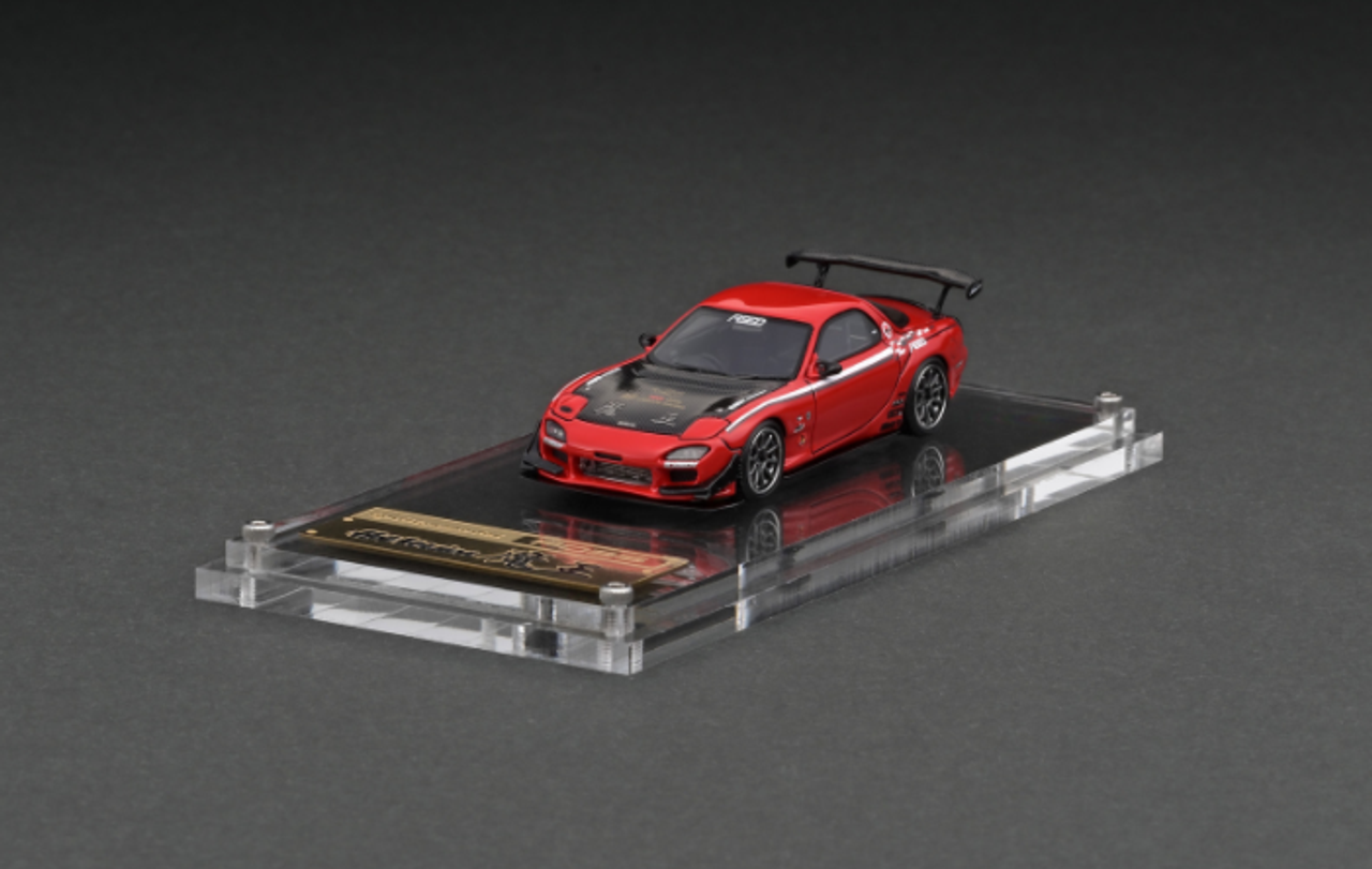 1/64 Ignition Model Mazda FEED RX-7 (FD3S)  Red Resin Car Model