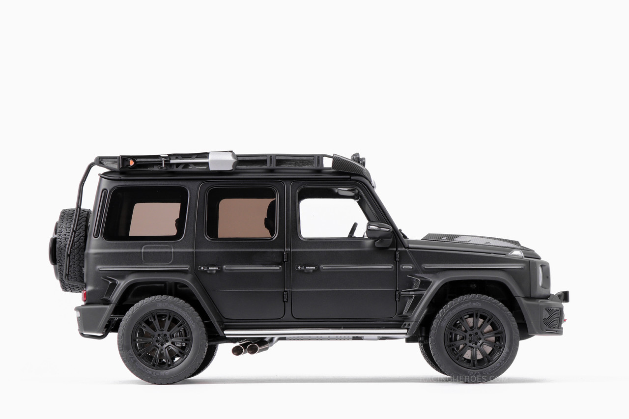 1/18 Almost Real 2020 Brabus G-Class Mercedes AMG G63 Adventure Designo Night Black Magno Car Model