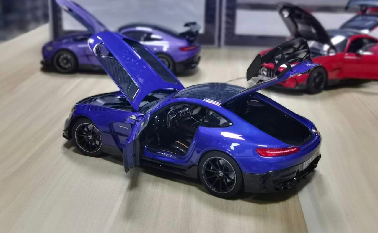1/18 Norev Mercedes-Benz AMG GTR Black Series (Metallic Blue) Diecast Car Model