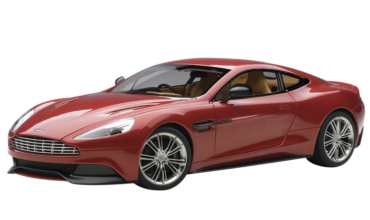 【新品新作登場】オートアート 1/18 ASTON MARTIN VANQUISH 白　未使用　新品　AUTOart 乗用車