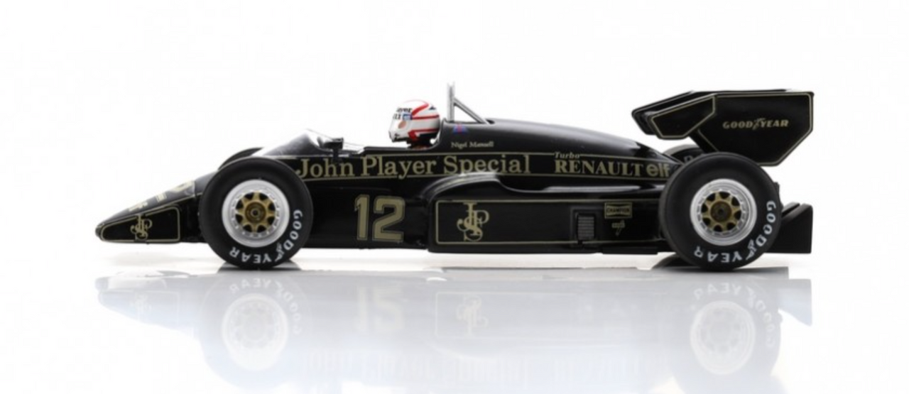 1/43 Lotus 95T No.12 3rd Dutch GP 1984 Nigel Mansell