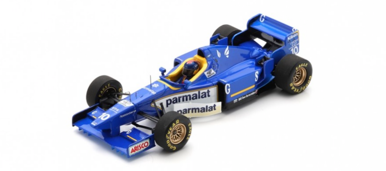1/43 Ligier JS43 No.10 6th Spanish GP 1996 Pedro Diniz