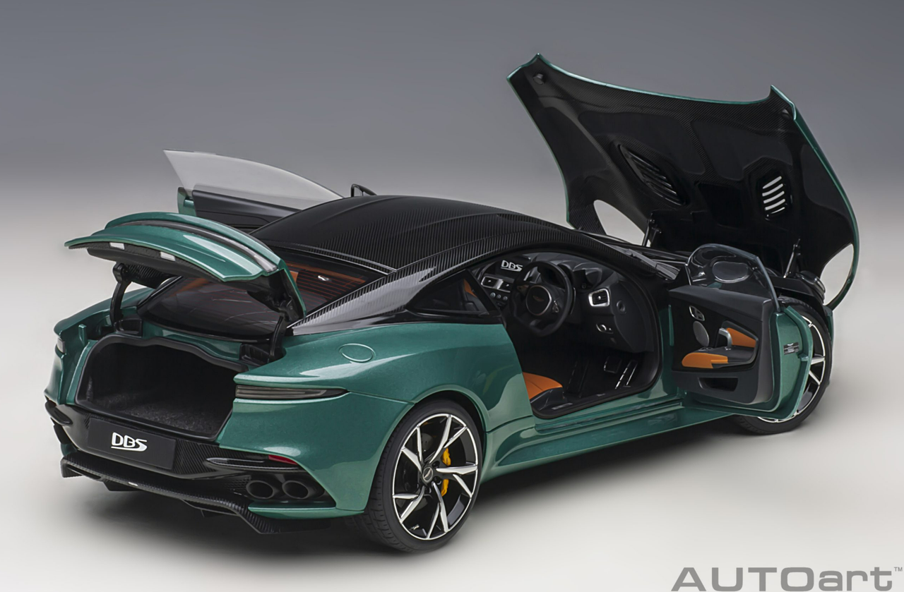 NEO Scale Models 1/87 Aston Martin V8 Verte - Résine - Collection Limitée