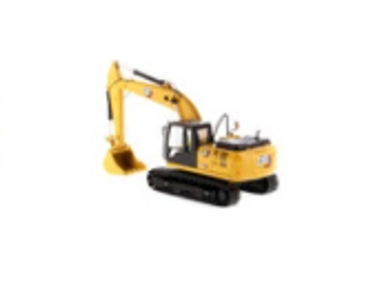 CAT Caterpillar 323 GX Hydraulic Excavator with Operator "High Line" Series 1/50 Diecast Model by Diecast Masters