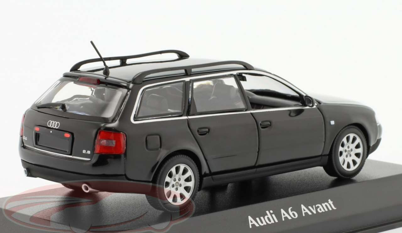 1/43 Minichamps 1997 Audi A6 Avant (Black) Car Model