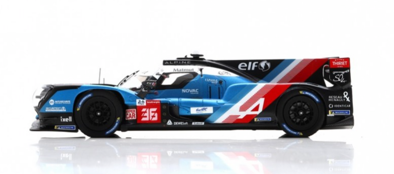 1/43 Alpine A480 - Gibson #36 Alpine Elf Matmut 'Andre Negrão - Nicolas Lapierre - Matthieu Vaxivière' 3rd pl Le Mans 2021