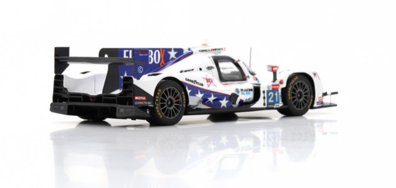 1/43 Oreca 07 - Gibson #21 DragonSpeed USA 'Henrik Hedman - Ben Hanley - Juan Pablo Montoya' Winner LMP2 Pro Am cl Le Mans 2021