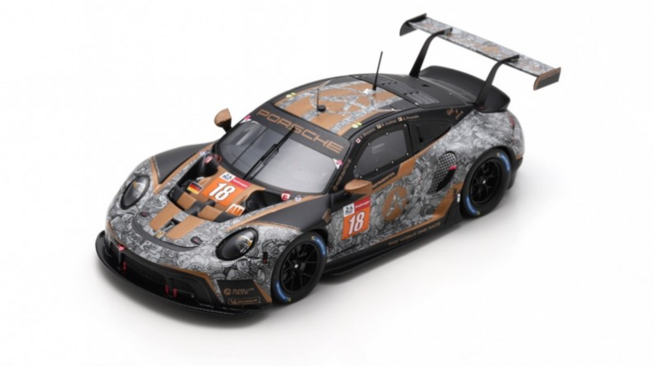 1/43 Porsche 911 RSR-19 #18 Absolute Racing 'Andrew Haryanto - Alessio Picariello - Marco Seefried' Le Mans 2021