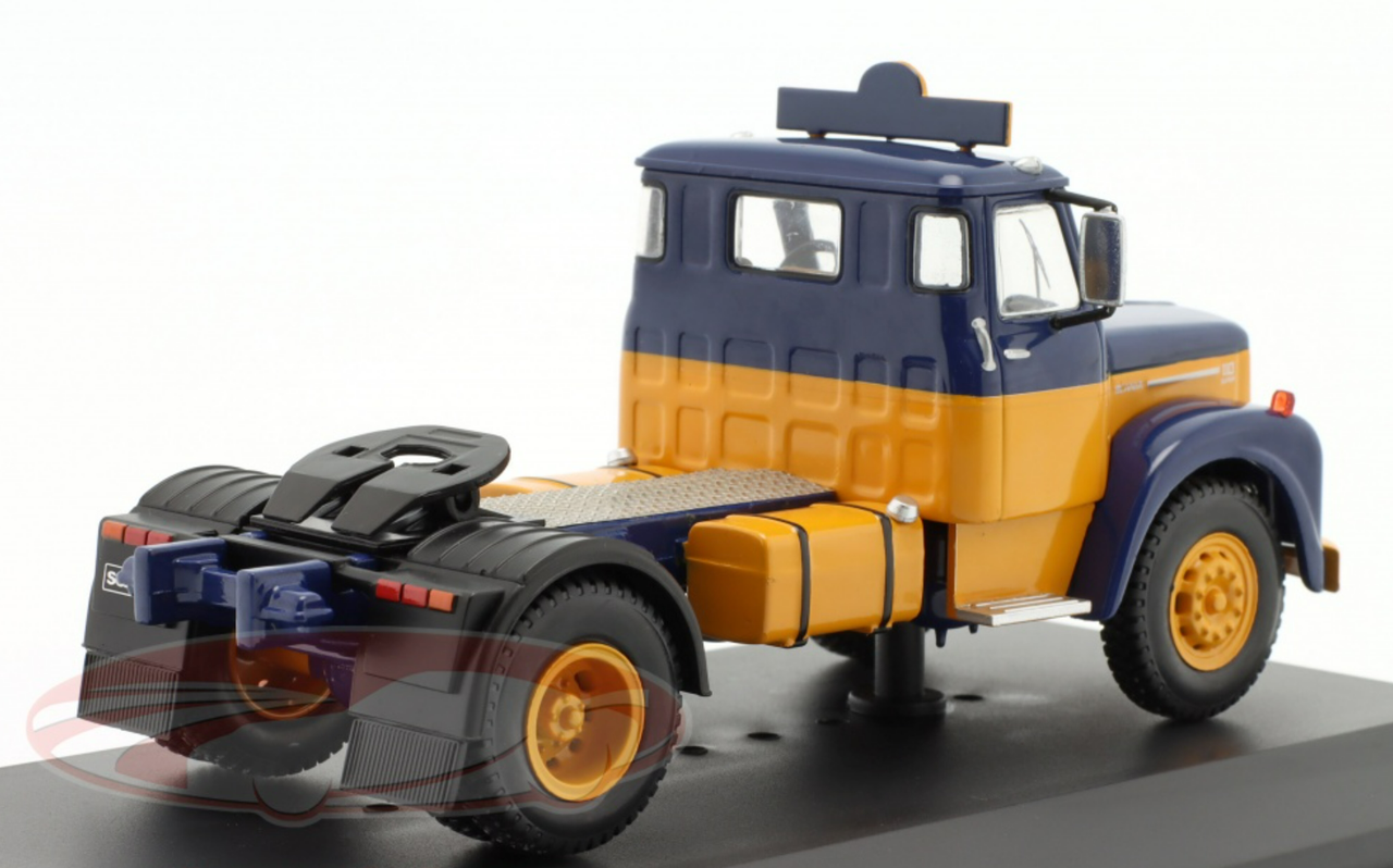 1/43 Ixo 1953 Scania 110 Super SZM (Yelow & Blue) Car Model