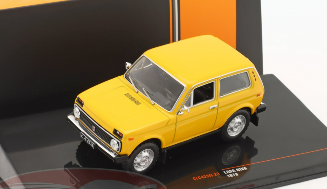 1/43 Ixo 1978 Lada Niva (Yellow) Car Model