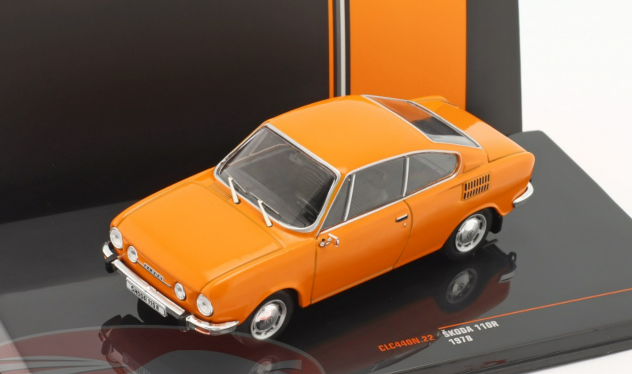 1/43 Ixo 1978 Skoda 110R (Orange) Car Model