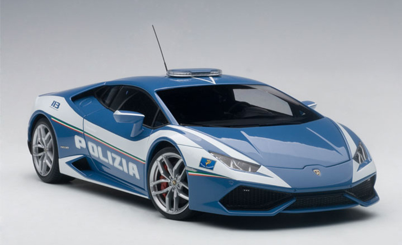 オートアート AUTOart 1/18 Lamborghini Gallardo Police Car-