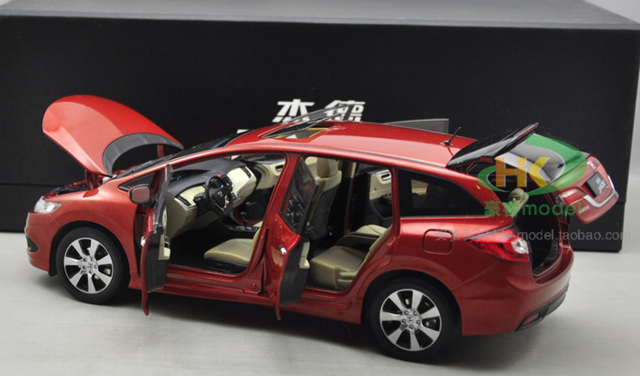 1/18 Dealer Edition Honda Jade (Red) Diecast Car Model