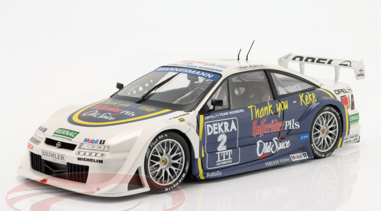 1/18 Werk83 1995 Keke Rosberg #2 Opel Calibra V6 4x4 DTM / ITC Hockenheim  Car Model