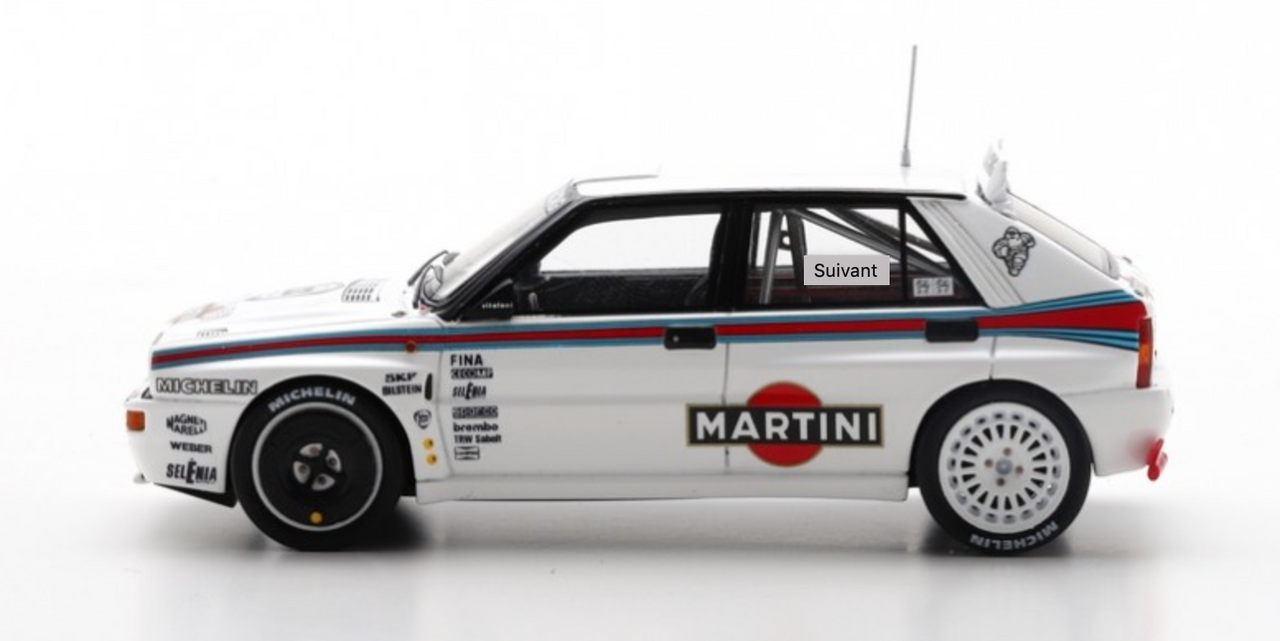 1/43 Lancia Delta HF Integrale EVO Test car 1992D. Auriol - B. Occelli