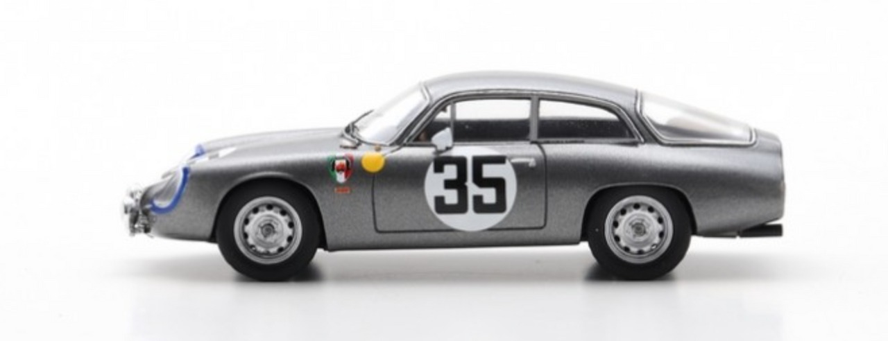 1/43 Alfa Romeo Giulietta Sport Zagato No.35 24H Le Mans 1963 G. Biscaldi - "Kim"  Red