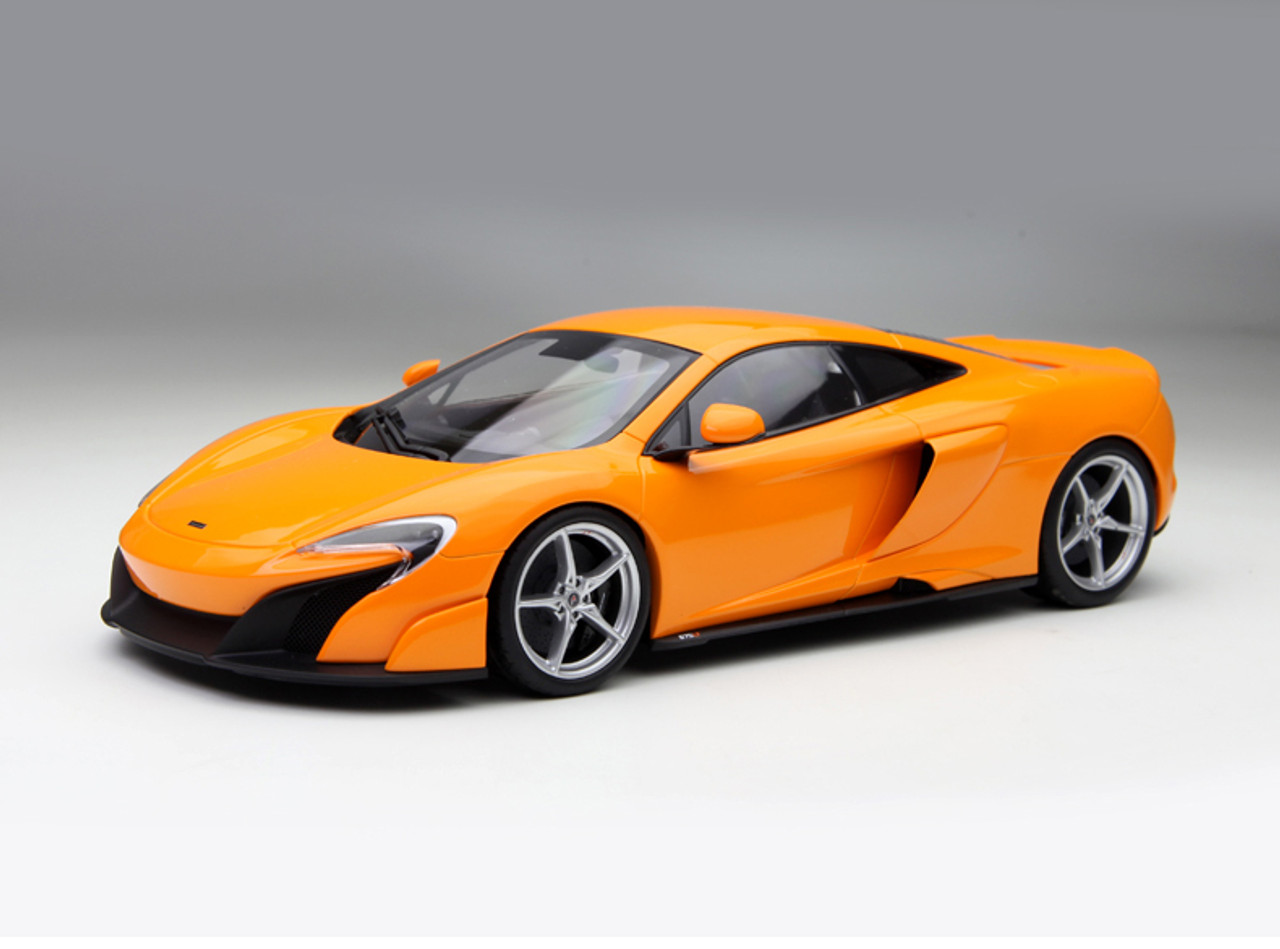 Customization of 1/18 Kyosho Mclaren 675LT (Blue) Enclosed Diecast Car Model