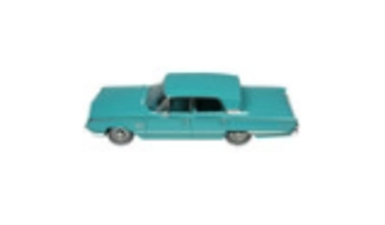 1964 Mercury Park Lane Breezeway Peacock Blue with Blue Interior Limited Edition to 210 pieces Worldwide 1/43 Model Car by Goldvarg Collection