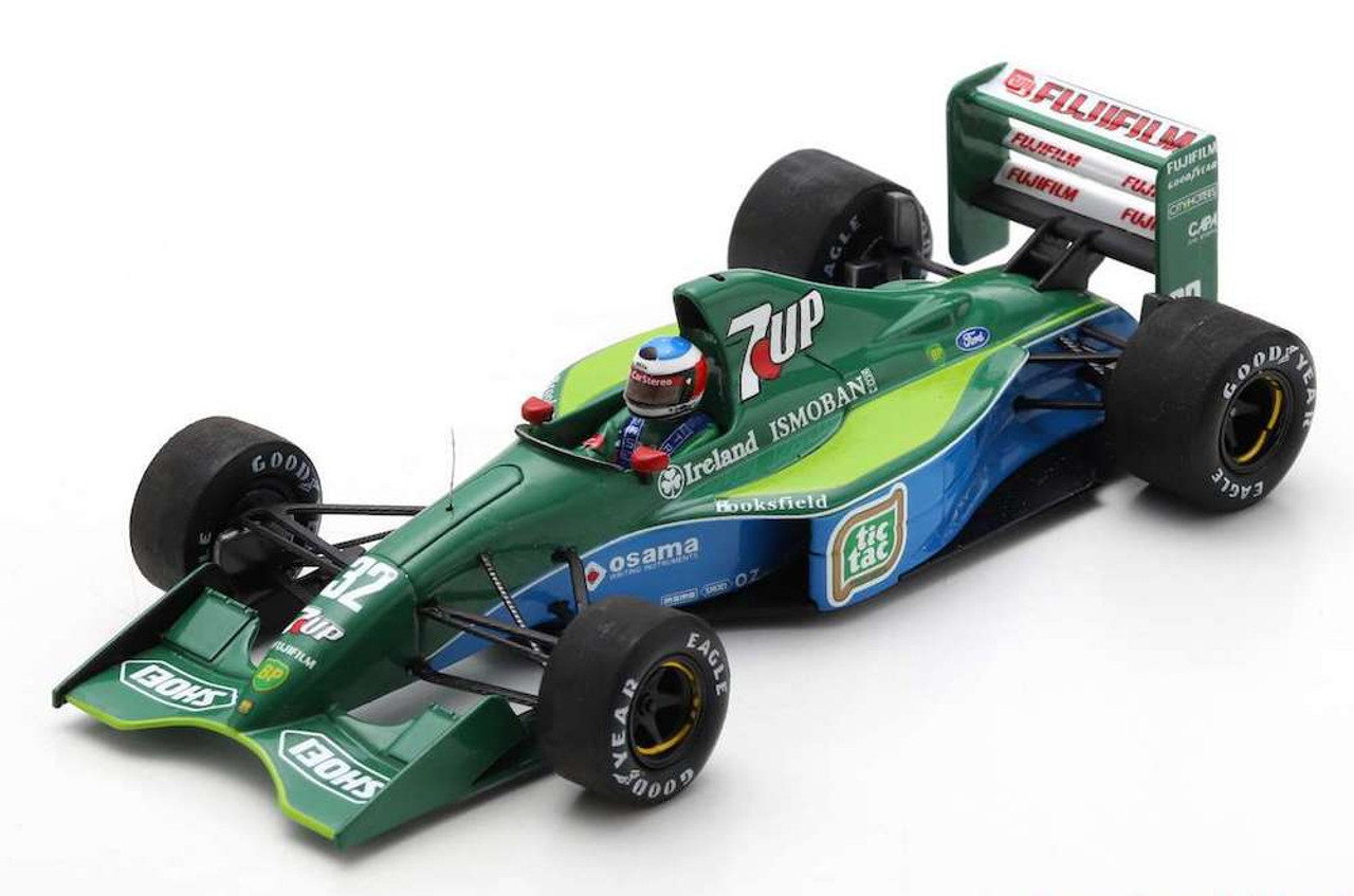 1/43 Spark 1991 Formula 1 Michael Schumacher Jordan 191 #32 1st GP Race Belgium GP Car Model