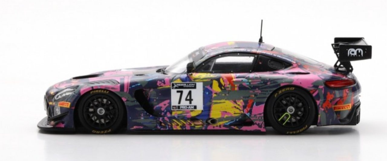 1/43 Mercedes-AMG GT3 No.74 Ram Racing 24H Spa 2020 T. Onslow-Cole - C.  MacLeod - M. Konrad - R. Vos Limited 500