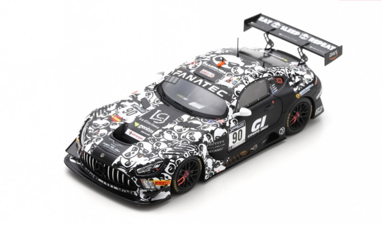 1/43  Mercedes-AMG GT3 No.90 Madpanda Motorsport Winner Siver class 24H Spa 2021 E. Companc - R. Sanchez - P. Kujala - R. Breukers Limited 300