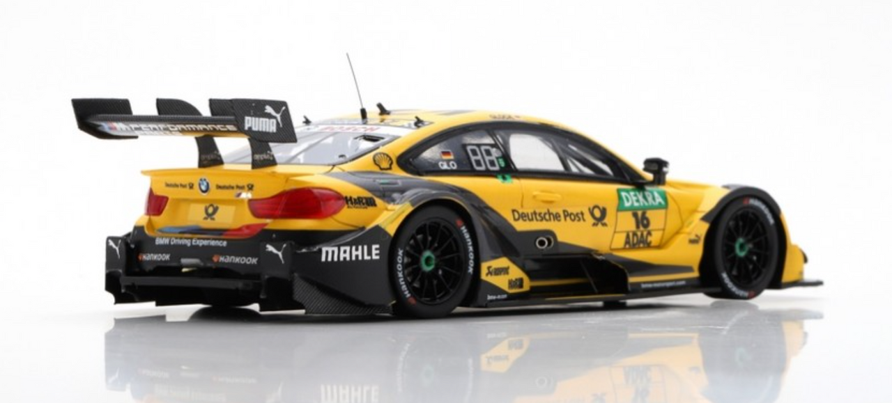 1/43 Deutsche Post BMW M4 DTM No.16 BMW TEAM RMR Winner Race2 Hockenheim  2018 Timo Glock Limited 500