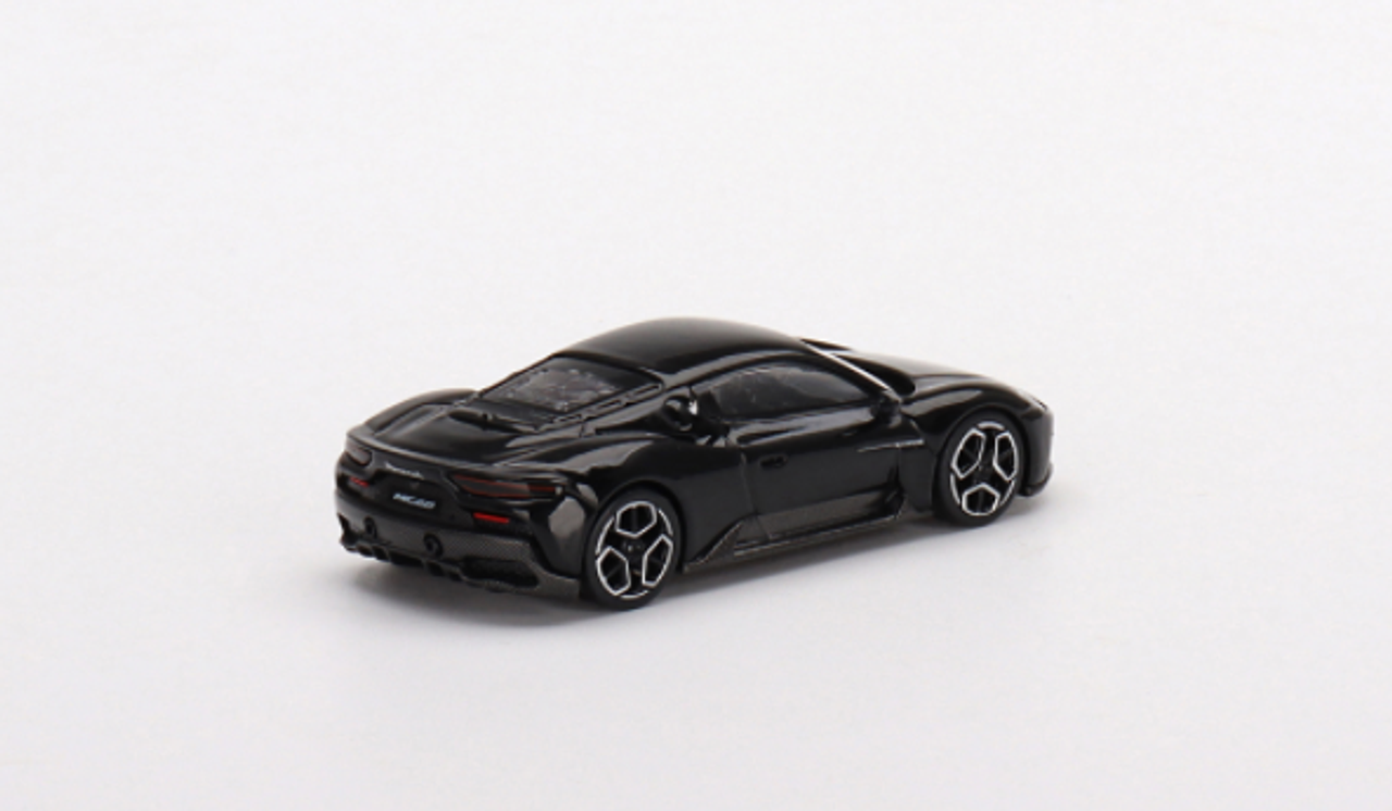  1/64 BBR Maserati MC20  Nero Enigma Diecast Car Model