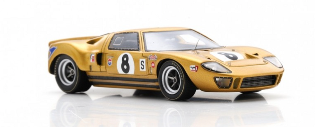 1/43 Ford GT40 No.8 BOAC 6 Hours 1968 T. Drury - K. Holland Limited 300