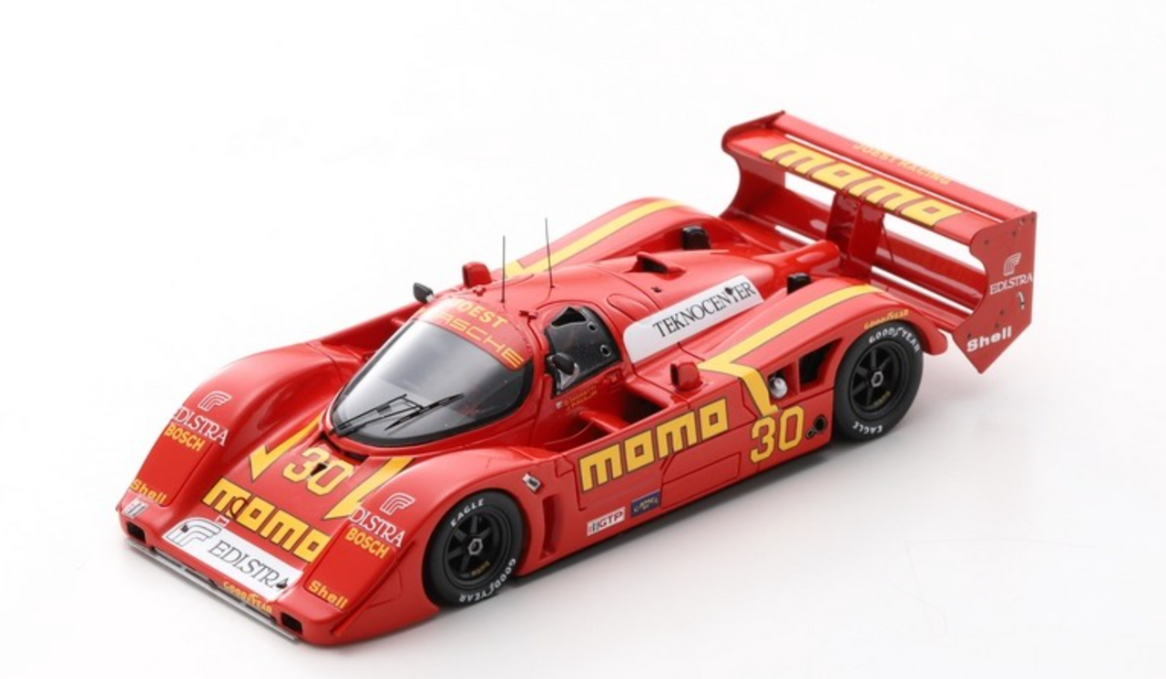 1/43 Porsche 962C No.30 Road America 2H 1992 G. Moretti - J. Paul Jr. Limited 300  Red