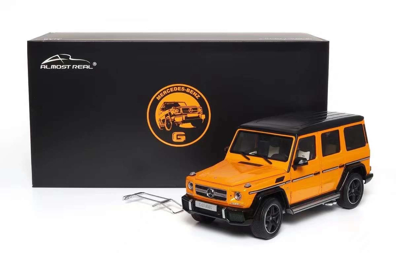 1/18 Almost Real Mercedes-Benz G-Class G63 AMG (Orange) Car Model