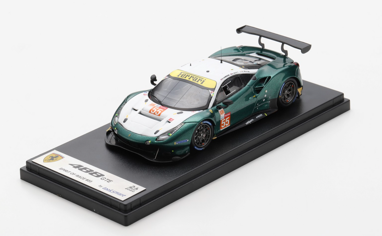 1/43 Ferrari 488 GTE EVO No.55 Spirit of Race 24H Le Mans 2020 D. Cameron - M. Griffin - A. Scott