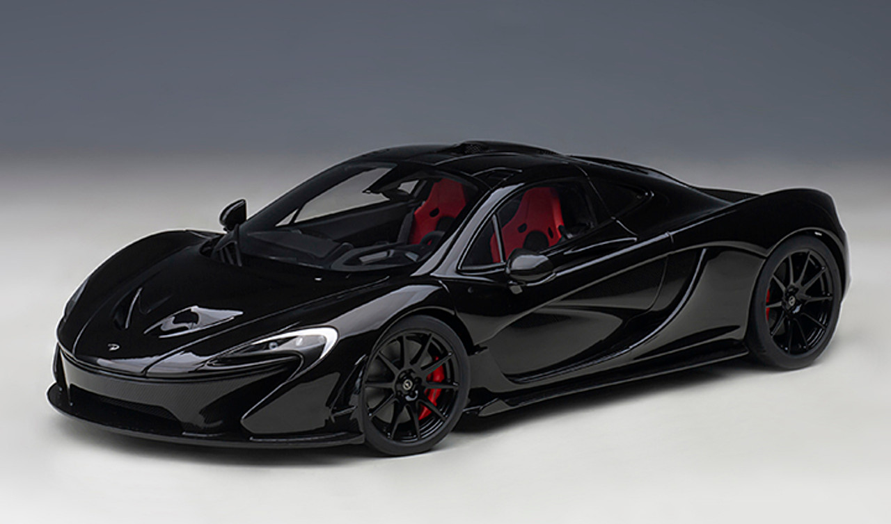 1/18 AUTOart McLaren P1 (Fire Black with Black Interior) Car