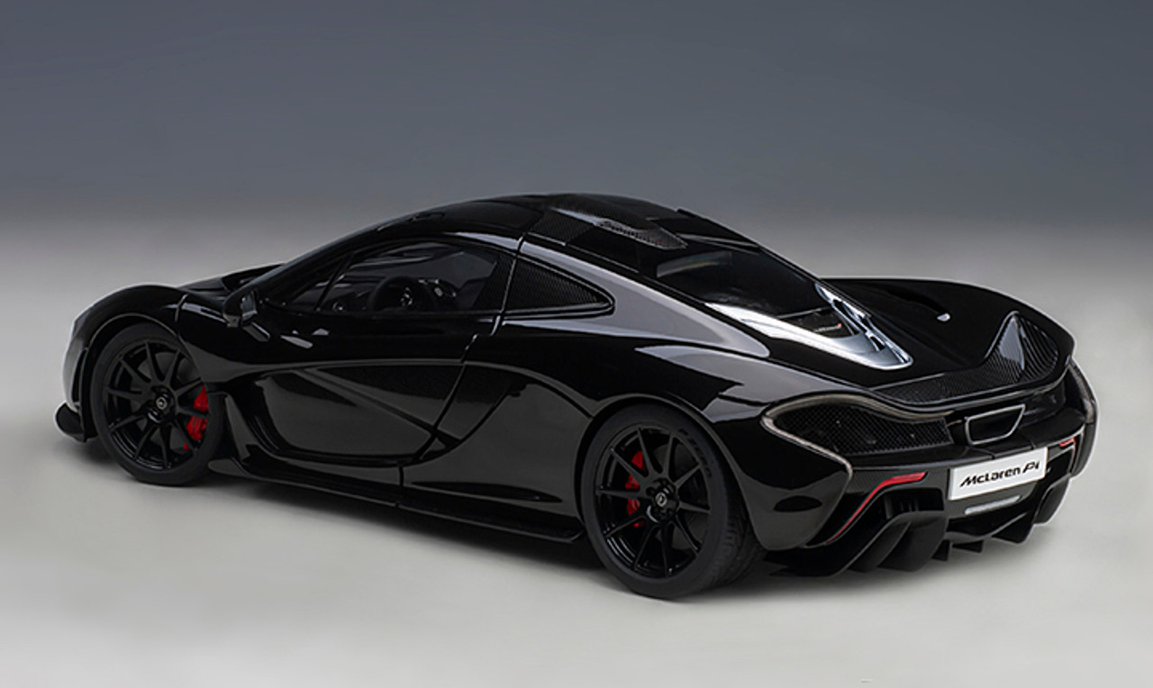 1/18 AUTOart McLaren P1 (Fire Black with Black Interior) Car Model