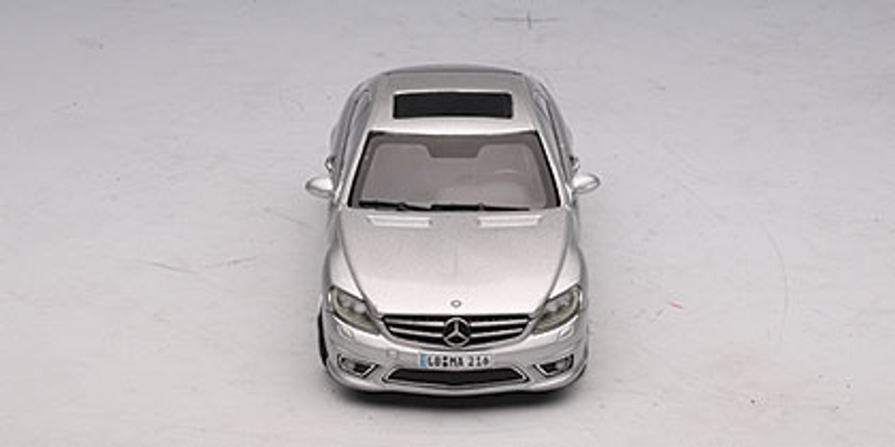 1/43 AUTOart MERCEDES-BENZ CL63 AMG - SILVER Diecast Car Model 56246