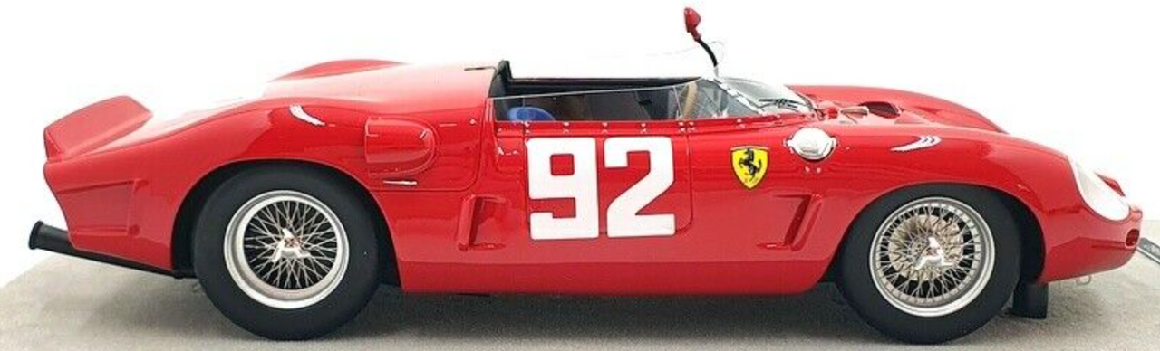 1/18 Ferrari Dino 246 SP #92 Nurburgring 1962 WinnerP. Hill - O. Gandebien Limited Edition 80 Pieces  Red