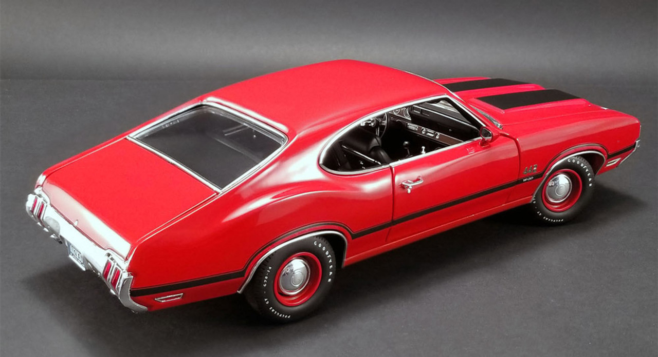DEFECT 1/18 ACME 1970 Oldsmobile 422 W-30 (Red) Diecast Car Model